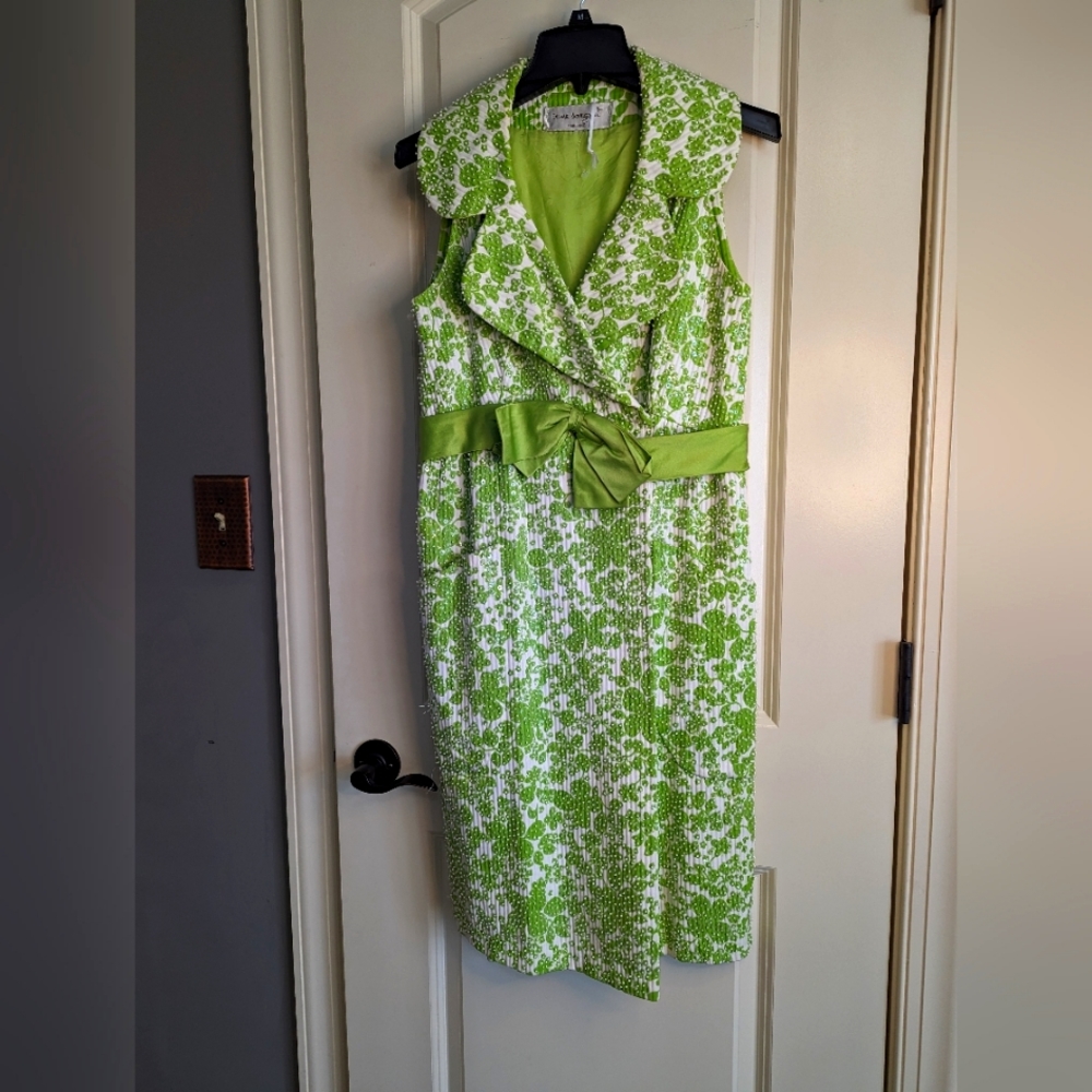 Gorgeous Irene Sargent Oakland full sequin dress euc